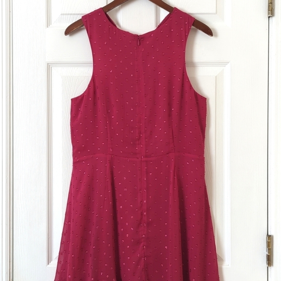 Soft Surroundings Sanna Sparkling Sleeveless Halter Neck Maxi Dress Sangria 10 - Picture 12 of 15